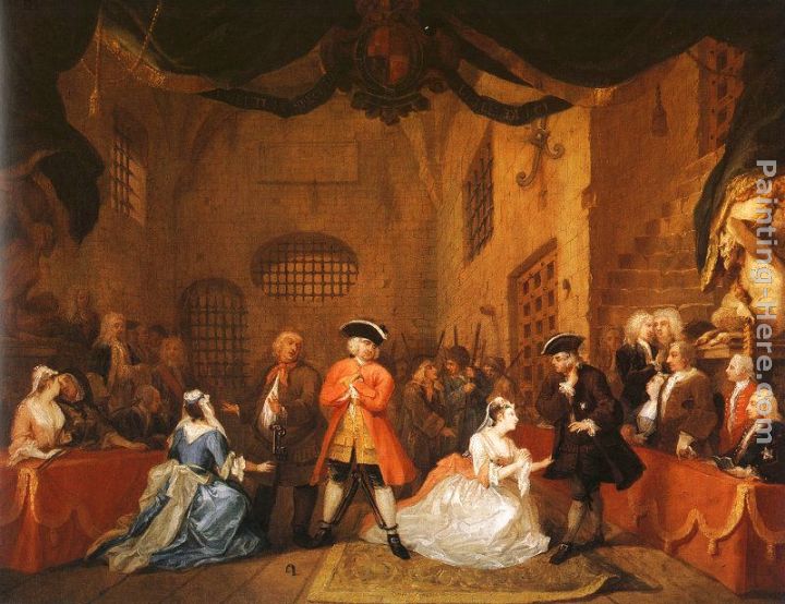 The Beggar's Opera 5 painting - William Hogarth The Beggar's Opera 5 art painting